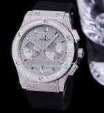 High Quality Replica Hublot Big Bang Watch Steel Case Diamond Dial